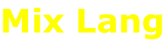 Mix Lang